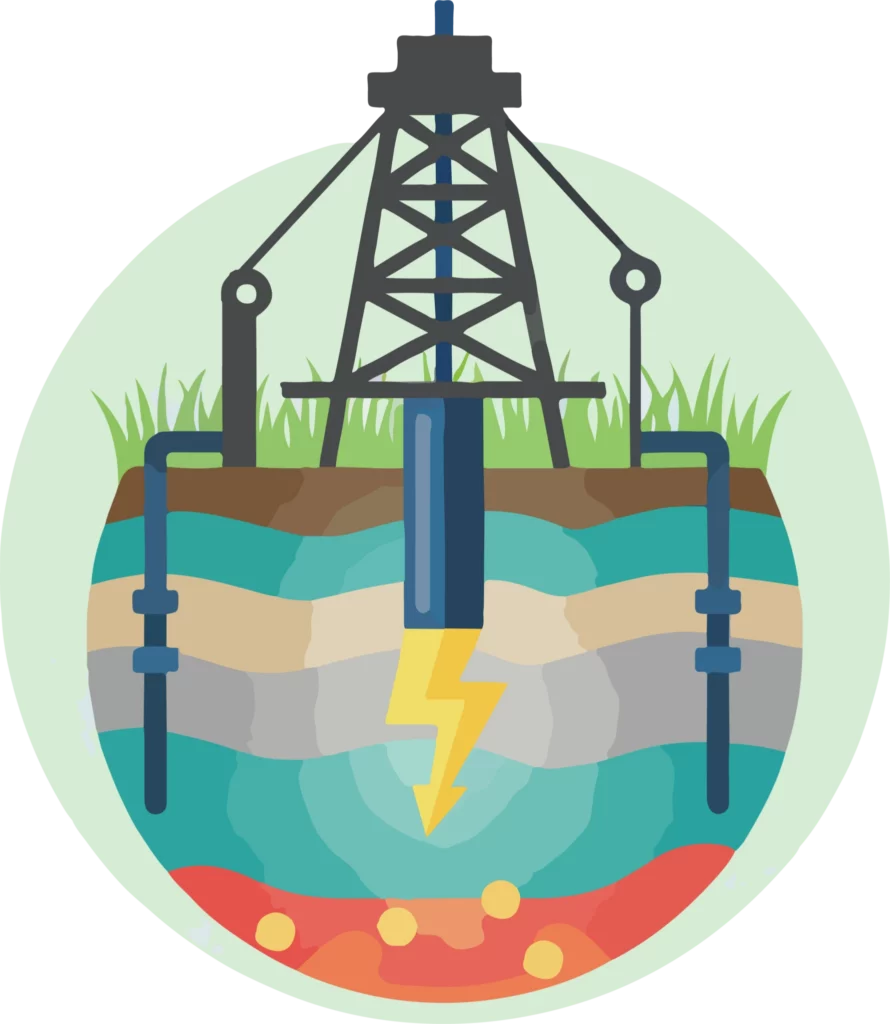Deep Electrical Resistivity Tomography (DERT) service emblem